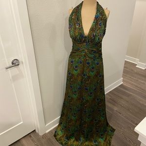 Peacock Dress
